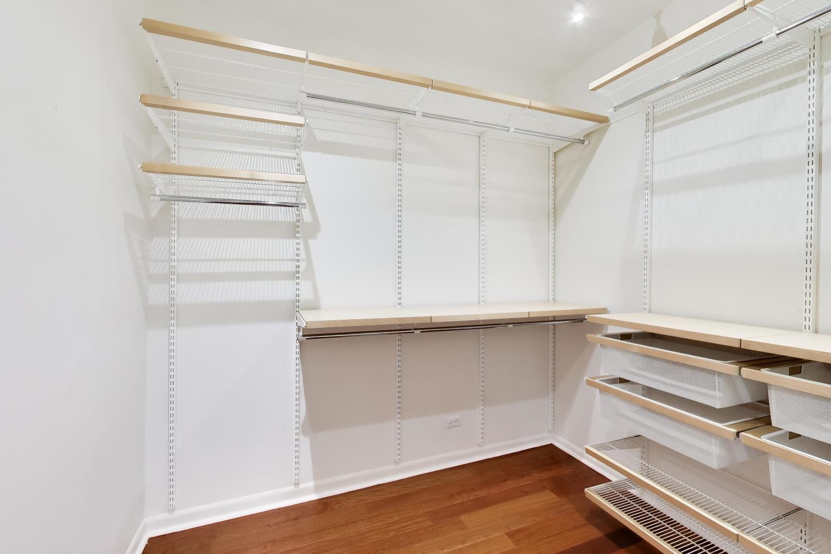1532 West Fry Street, Unit 3 Chicago, IL 60642 - Photo 22 of 36 a view of an empty walk in closet
