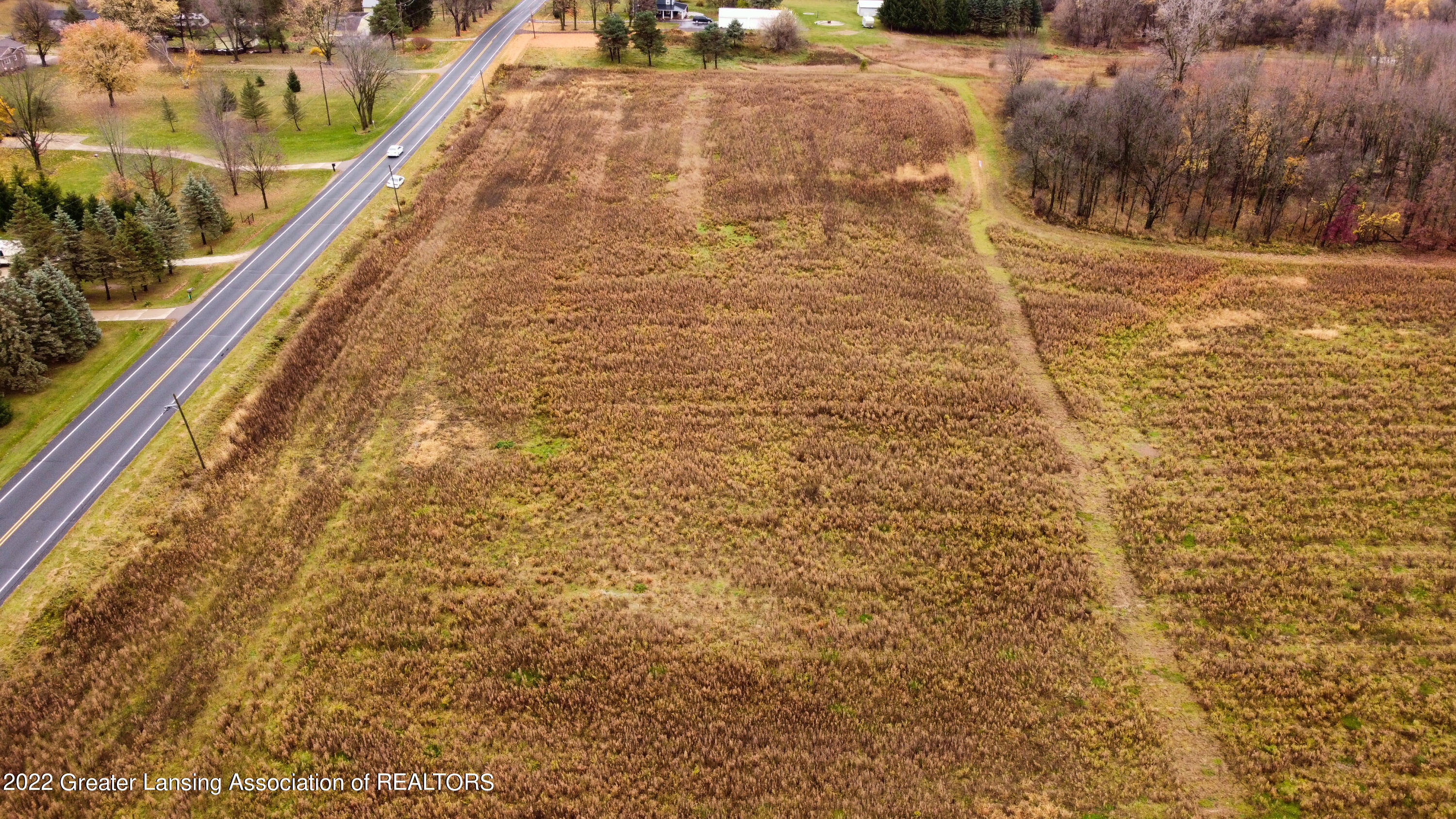 12280 South Wacousta Road Eagle, MI 48822 - Photo 8 of 10 from the north (no lot lines)