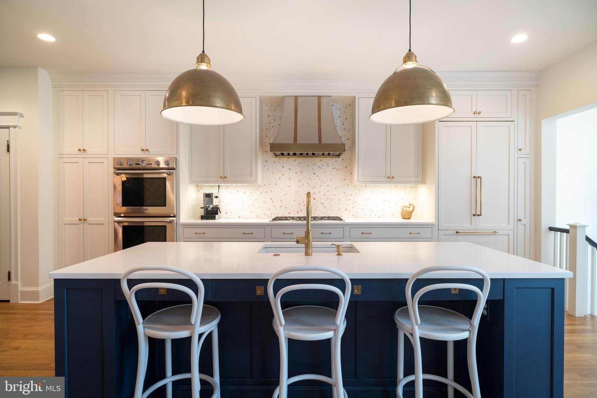 3812 Garfield Street Northwest Washington, DC 20007 - Photo 13 of 43 Large center island with seating