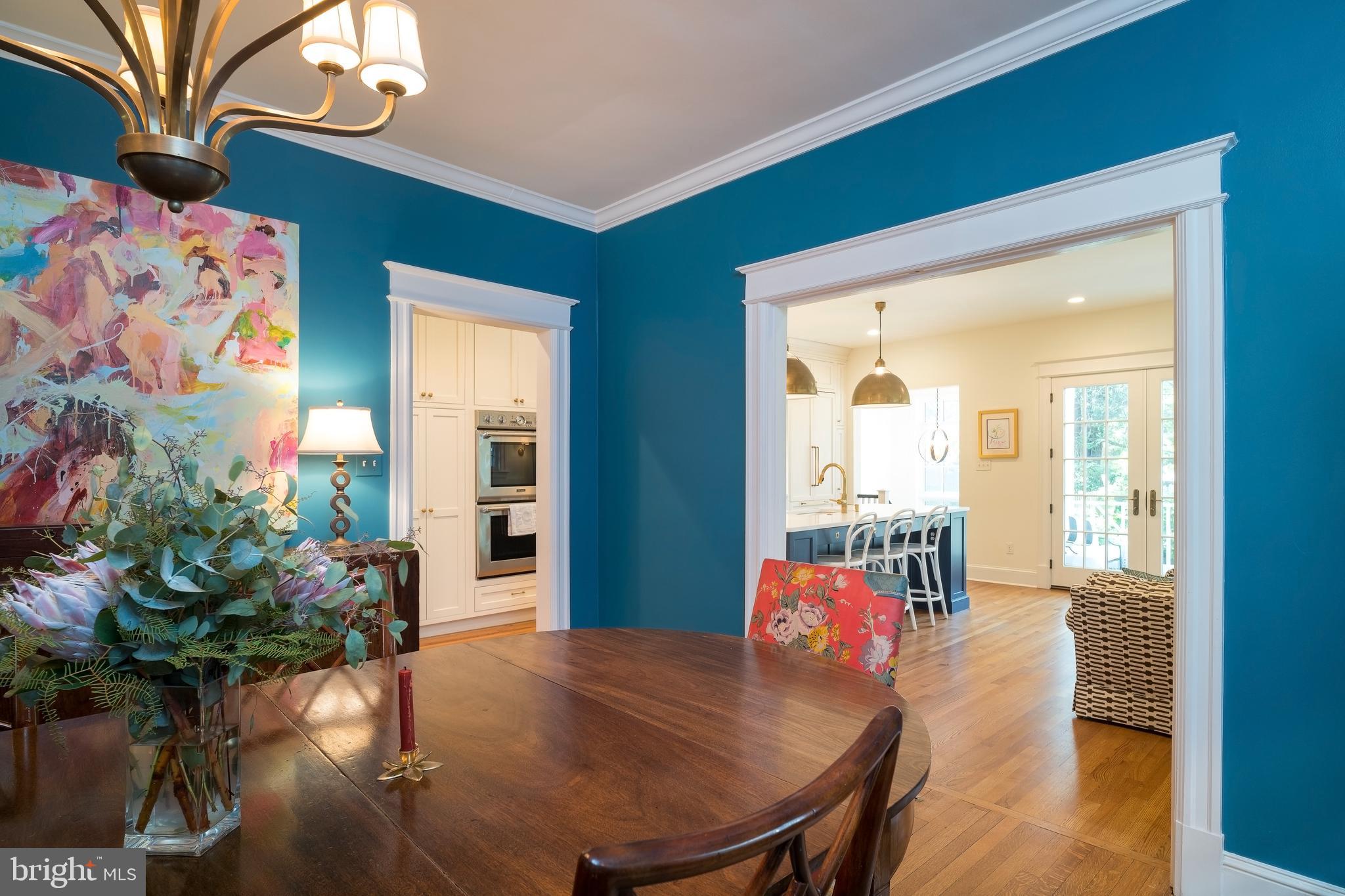 3812 Garfield Street Northwest Washington, DC 20007 - Photo 10 of 43 Dining room opens to kitchen