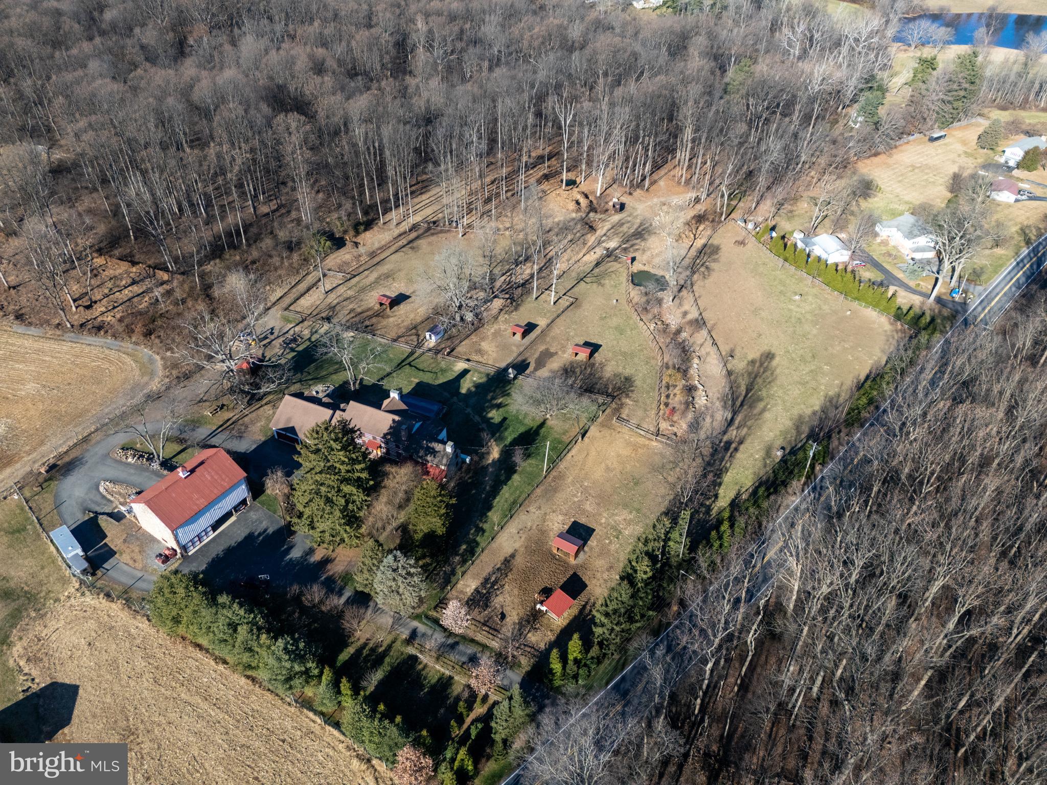 201 Pine Swamp Road Elverson, PA 19520 - Photo 2 of 53 Aerial View