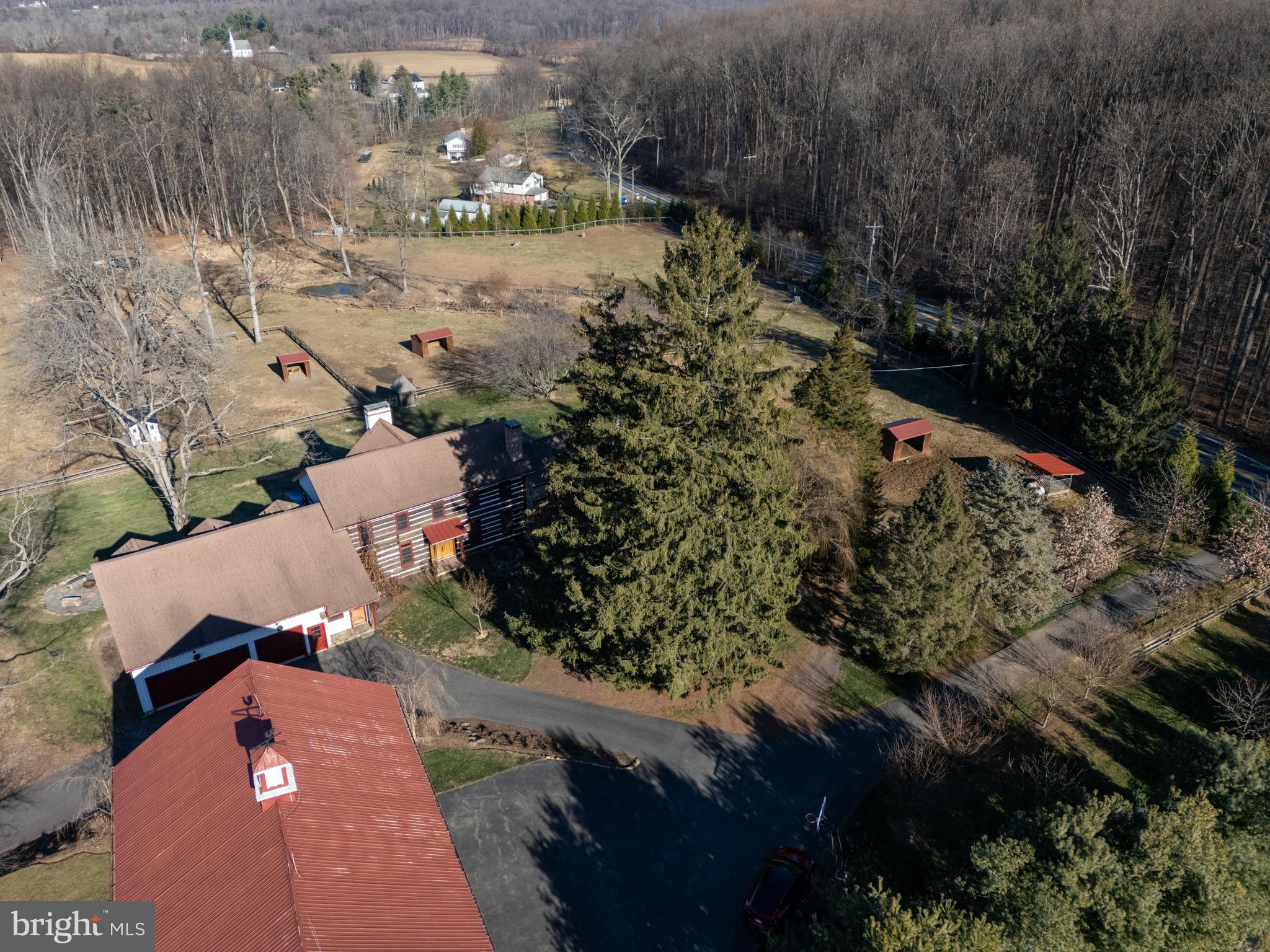 201 Pine Swamp Road Elverson, PA 19520 - Photo 3 of 53 Aerial View
