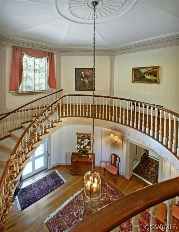8899 River Road Henrico, VA 23229 - Photo 15 of 50 a view of an entryway wooden floor