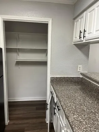 view of a room with an entryway