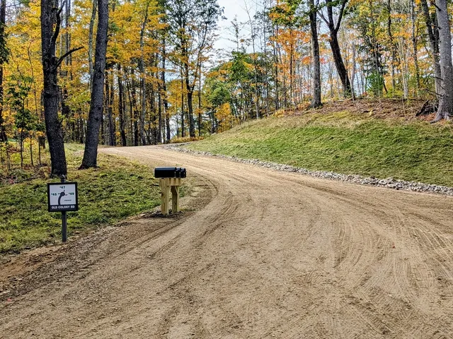 a view of outdoor space with garden