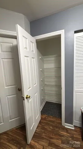 a view of front door