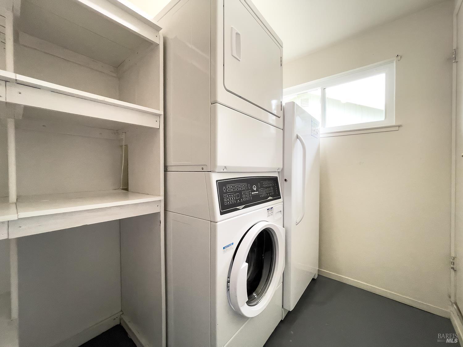 333 Twin Lakes Drive Santa Rosa, CA 95409 - Photo 25 of 33 Private laundry room with storage and freezer. This room is directly accessible from the home as well as the carport. Direct laundry access is unique to only some of the A units.