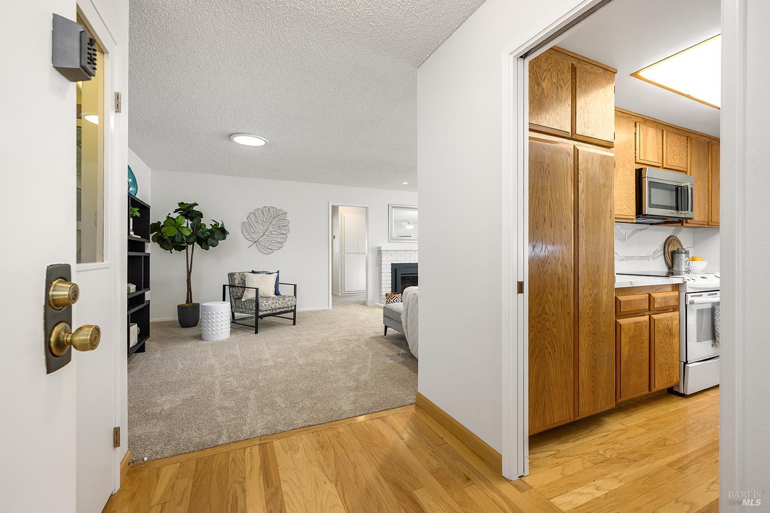 333 Twin Lakes Drive Santa Rosa, CA 95409 - Photo 5 of 33 Hardwood entry and floors.