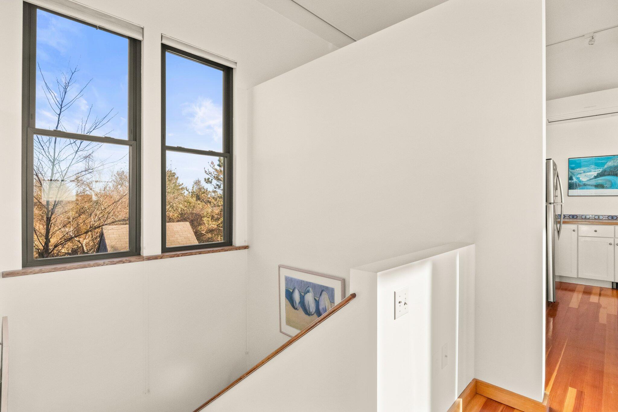 18 Bay View Road Truro, MA 02666 - Photo 16 of 30 a view of a hallway with windows