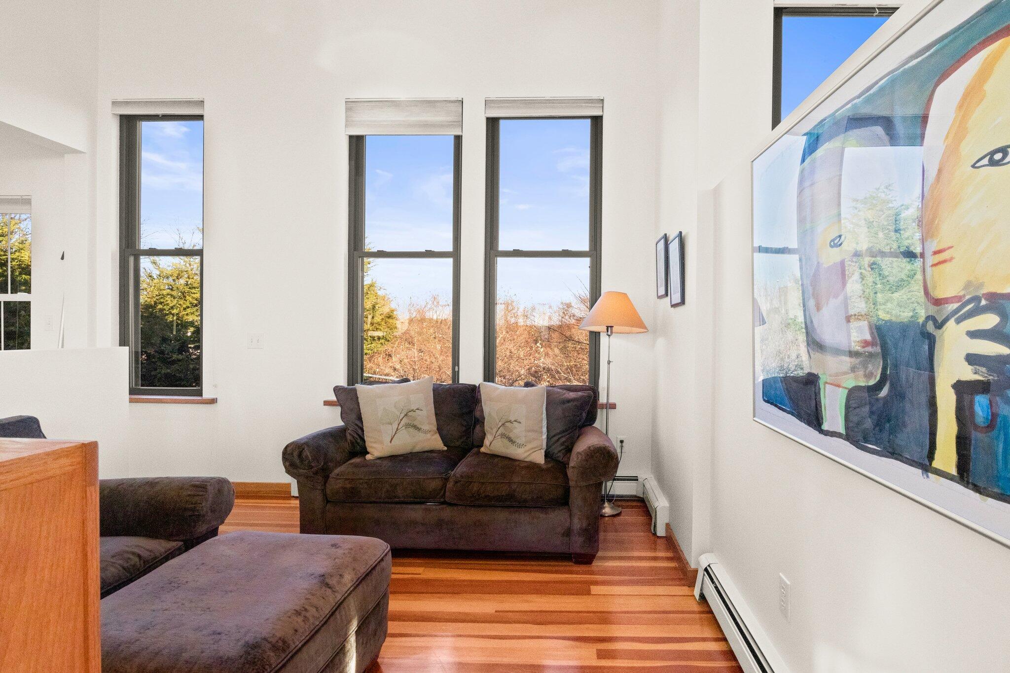 18 Bay View Road Truro, MA 02666 - Photo 22 of 30 a living room with furniture and a large window
