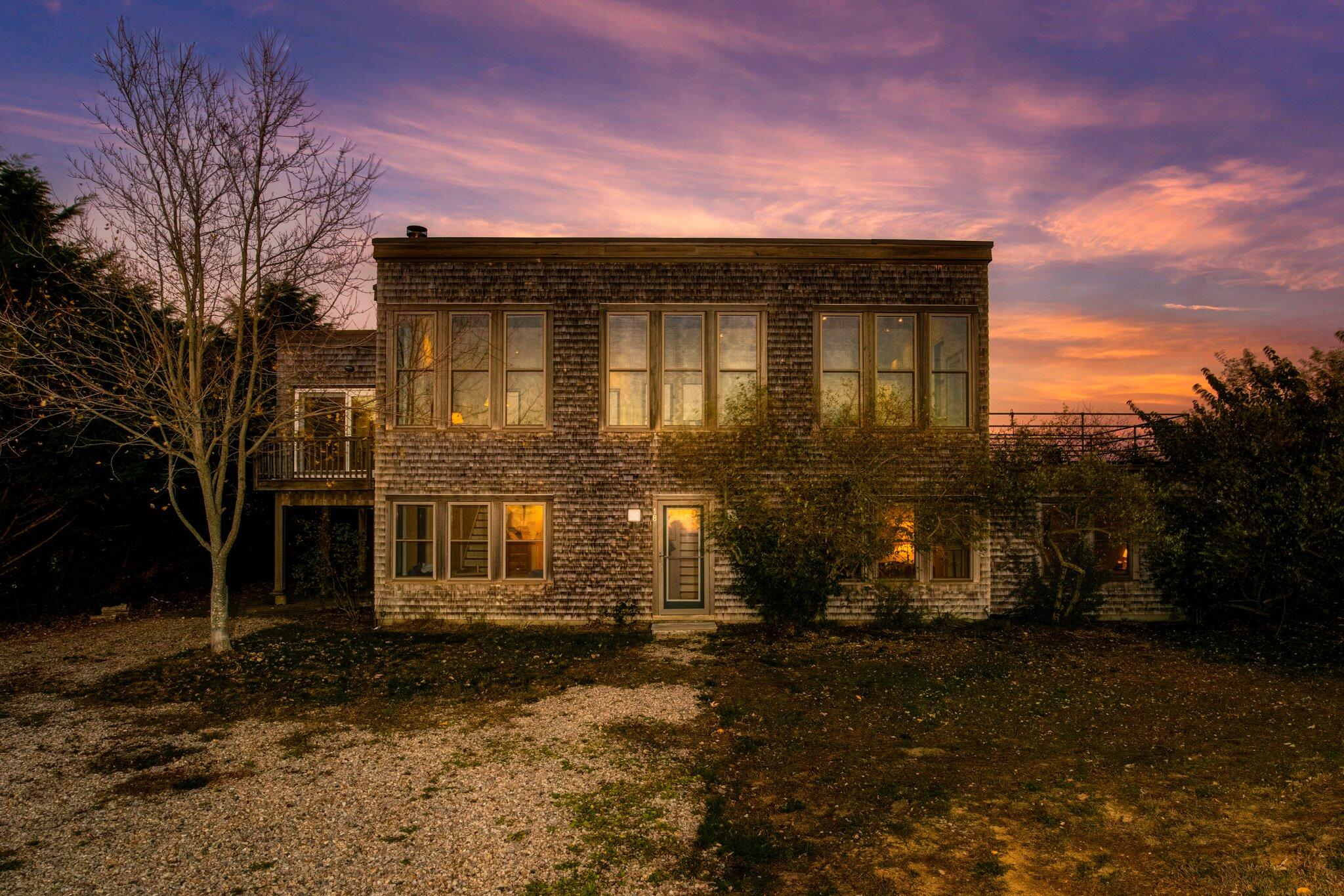 18 Bay View Road Truro, MA 02666 - Photo 28 of 30 a front view of a house with a yard