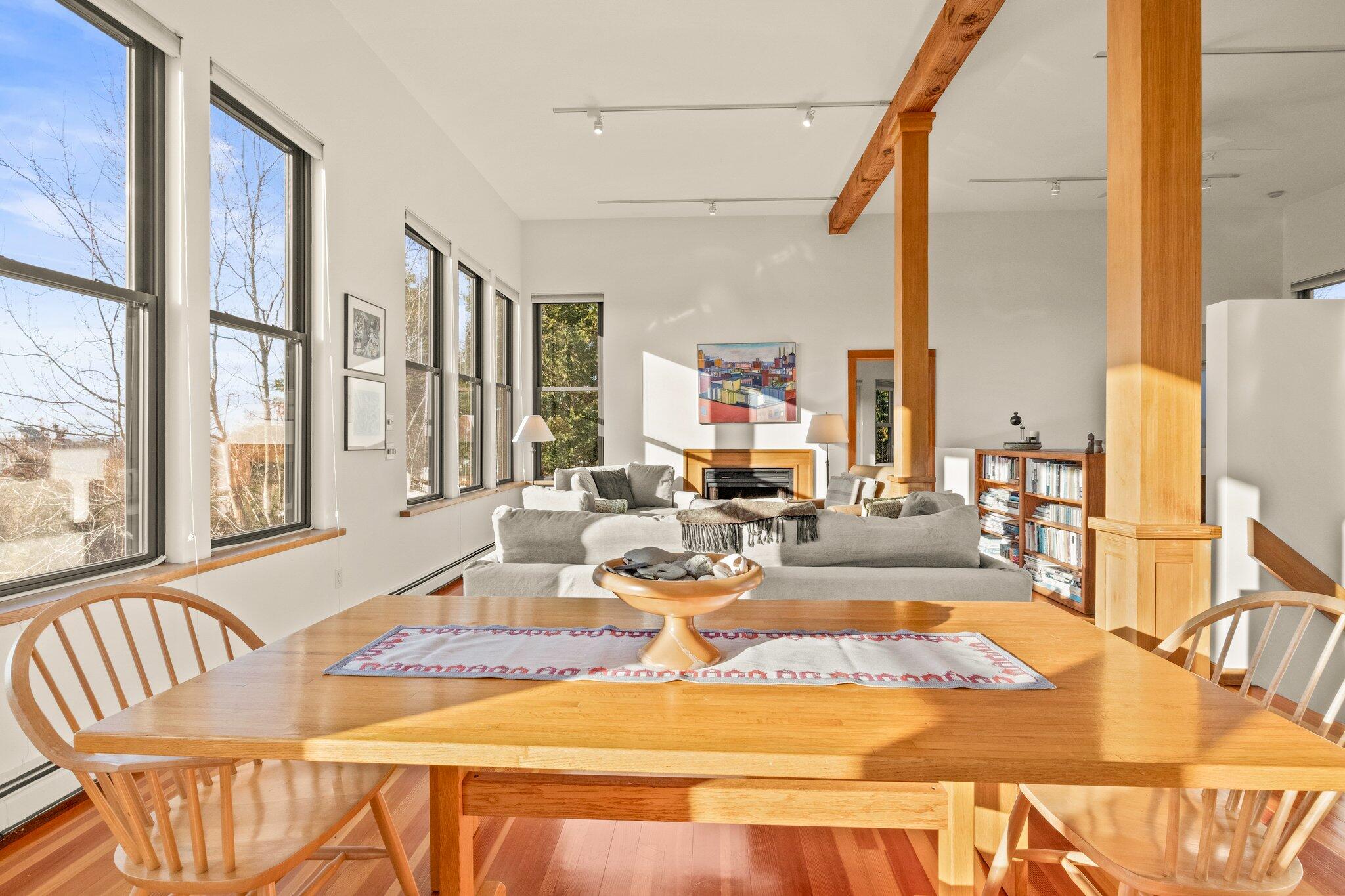 18 Bay View Road Truro, MA 02666 - Photo 6 of 30 a view of a living room and kitchen