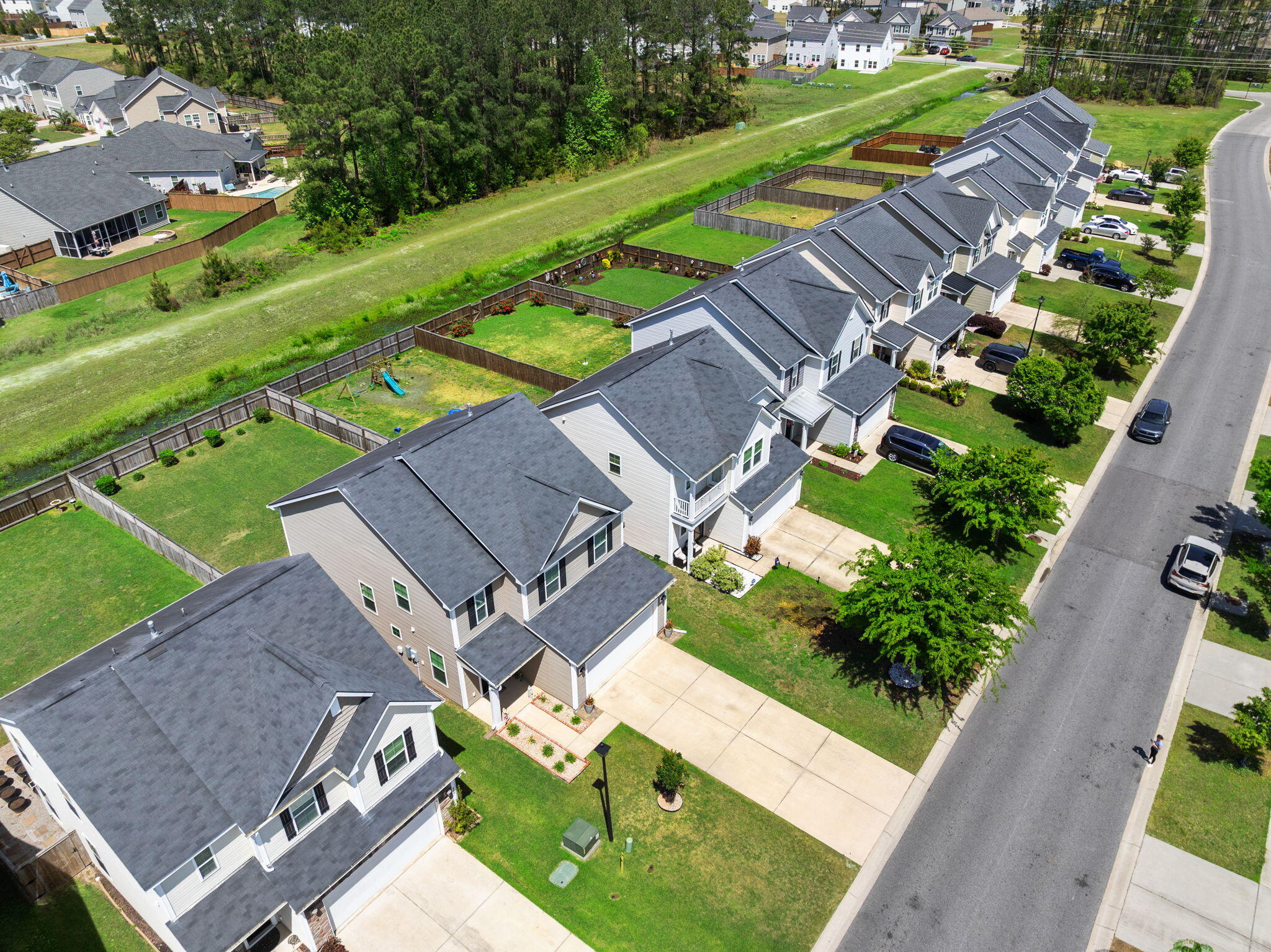 482 Spectrum Road Summerville, SC 29486 - Photo 36 of 52 Aerial View of Home