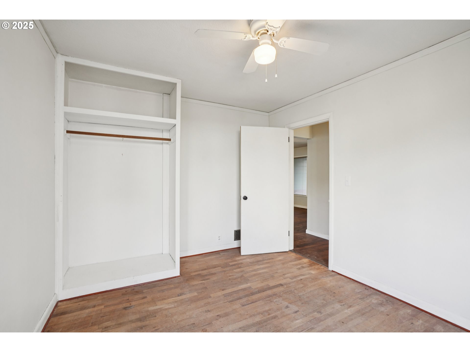 1315 North Russet Street Portland, OR 97217 - Photo 16 of 23 a view of an empty room with wooden floor