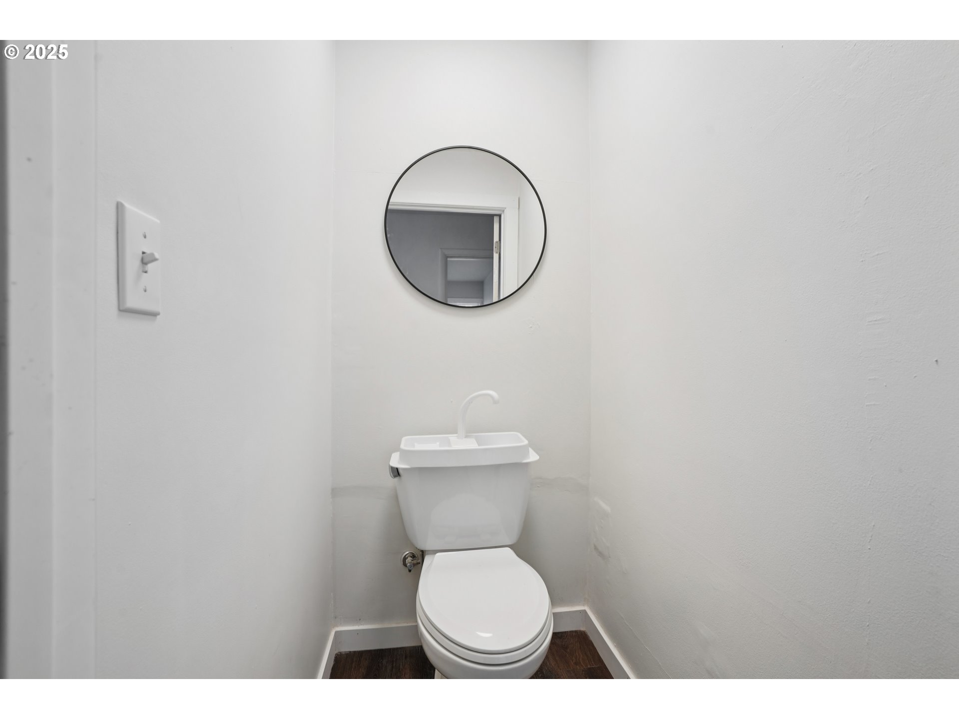 1315 North Russet Street Portland, OR 97217 - Photo 18 of 23 a bathroom with a toilet and a sink
