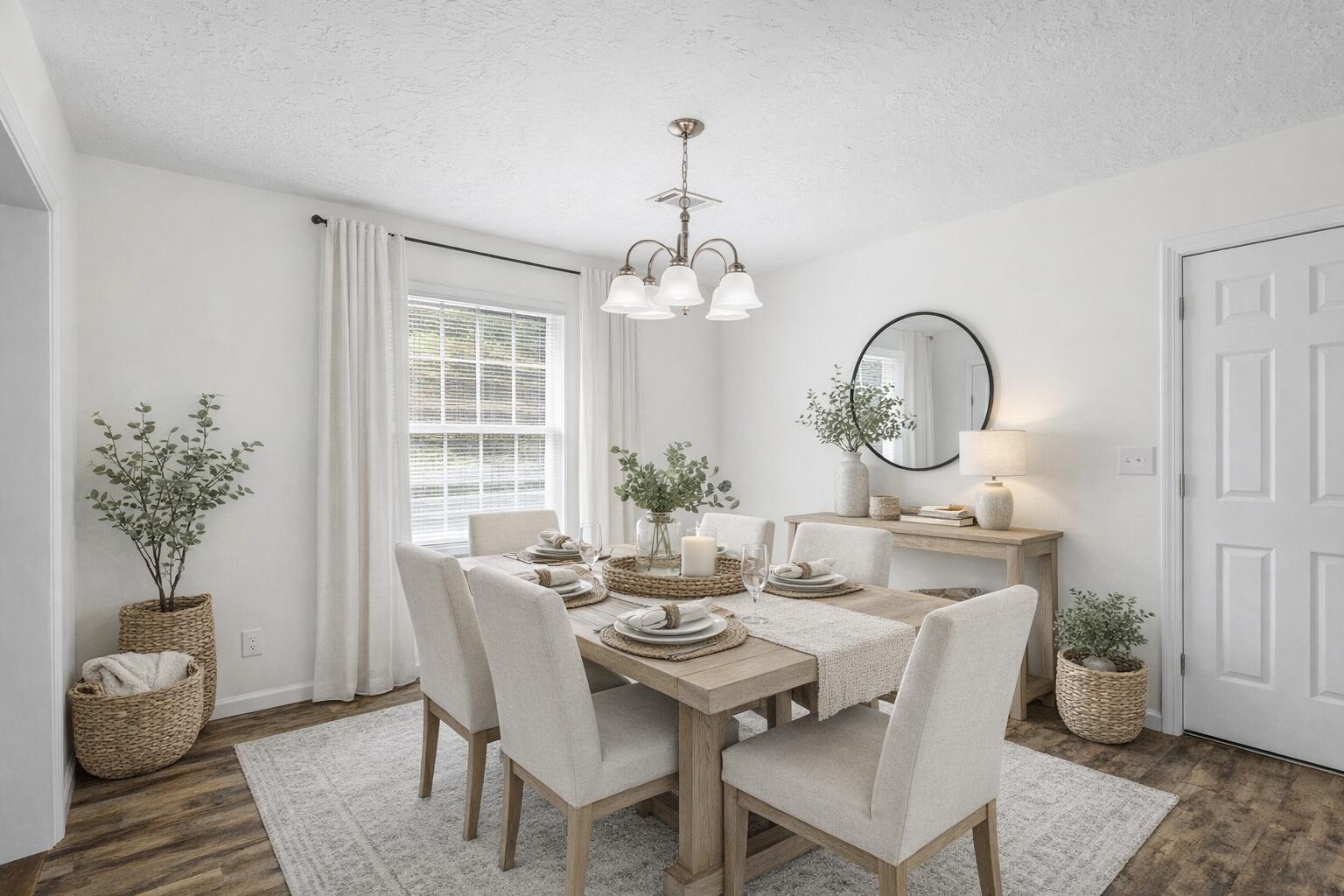 2812 Bennington Drive Hephzibah, GA 30815 - Photo 8 of 33 Virtually Staged Dining Area