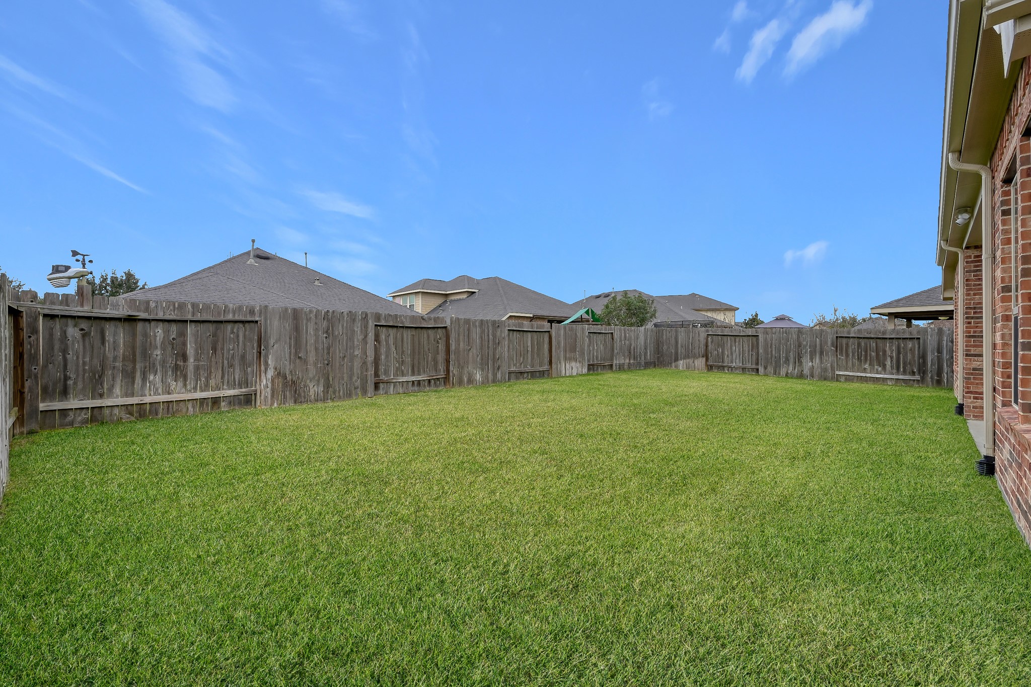 31711 Morning Ridge Lane Spring, TX 77386 - Photo 38 of 44 Nice size back yard, plenty of space to entertain.