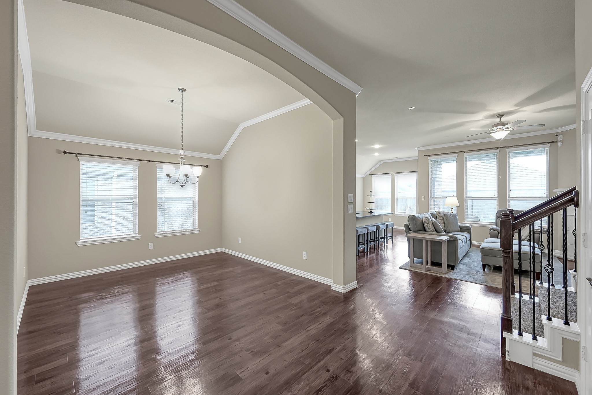 31711 Morning Ridge Lane Spring, TX 77386 - Photo 9 of 44 Formal dining room, perfect for entertaining family and friends.