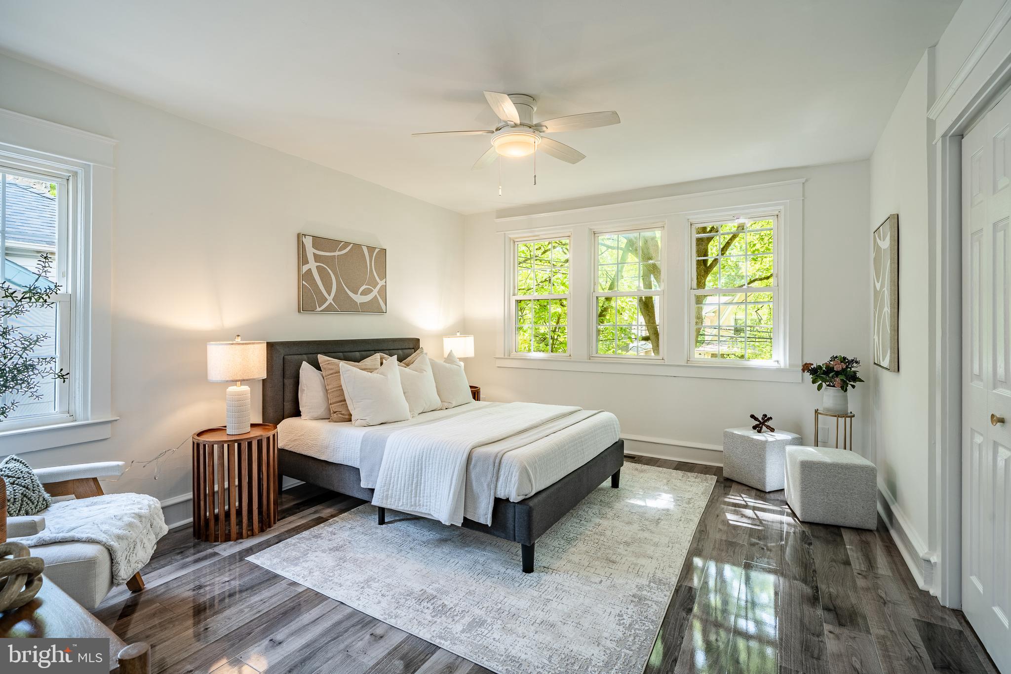 240 Ballymore Road Springfield, PA 19064 - Photo 10 of 33 a spacious bedroom with a bed and a couch