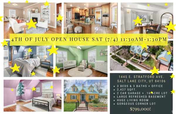 $799,000 | 1445 Stratford Avenue South, Salt Lake City, UT 84106