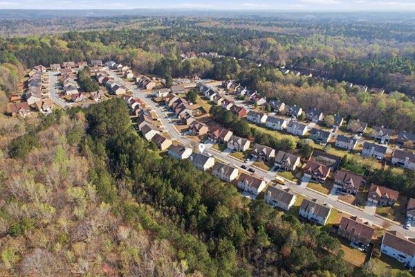 4925 Locherby Drive Fairburn, GA 30213 - Photo 85 of 85 an aerial view of a city