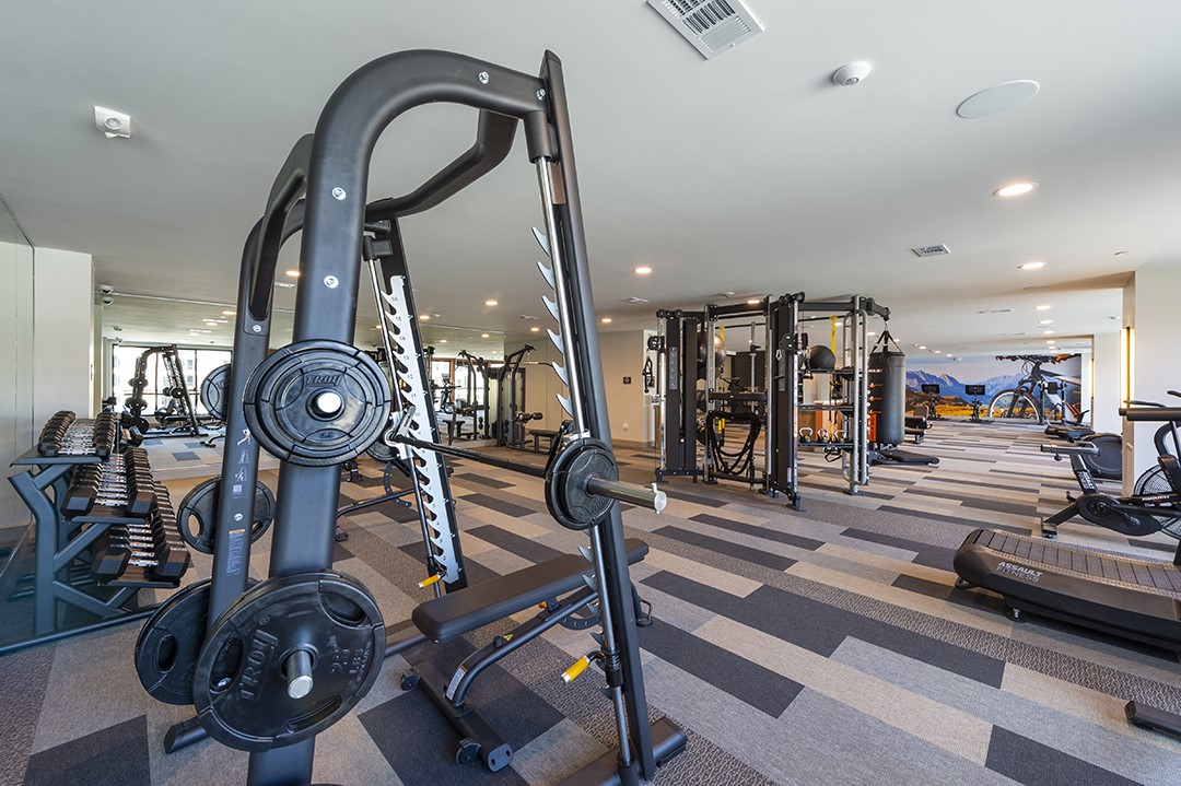 1724 Partnership Way, Unit 3103 Katy, TX 77449 - Photo 18 of 34 a view of a room with gym equipment