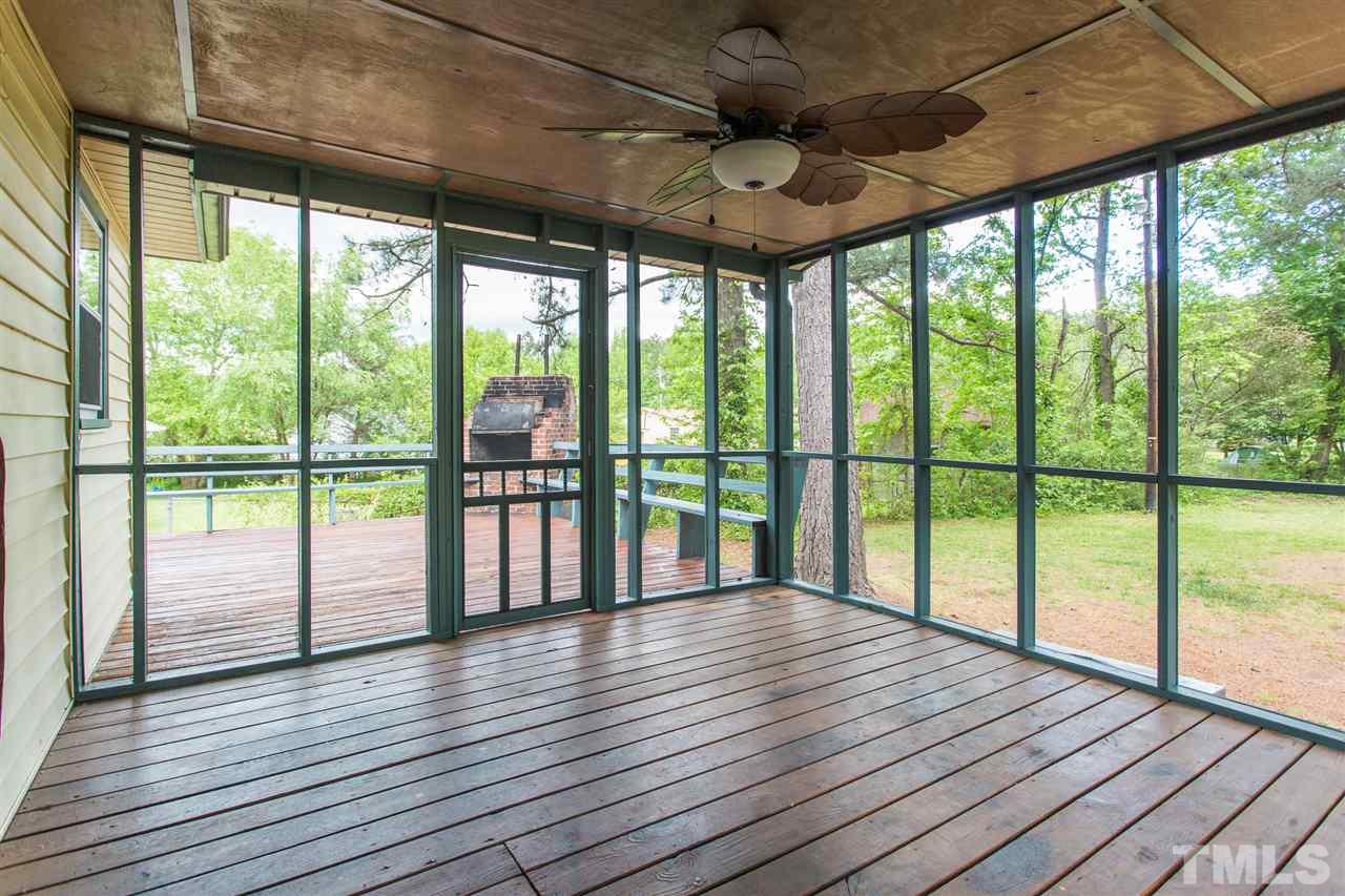 5508 Wettaw Lane Raleigh, NC 27616 - Photo 7 of 30 a view of hallway with wooden floor