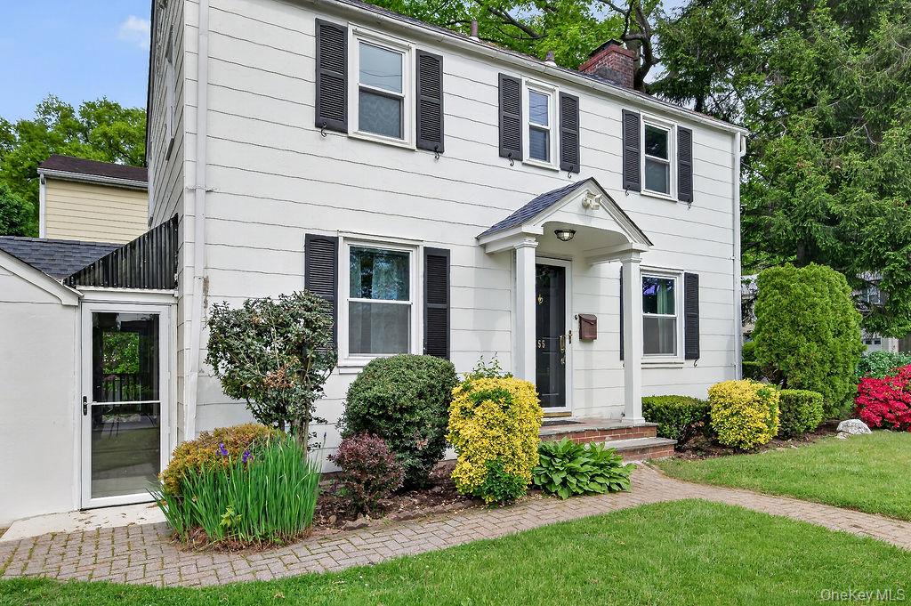 155 White Road Scarsdale, NY 10583 - Photo 29 of 30 a front view of a house with a yard