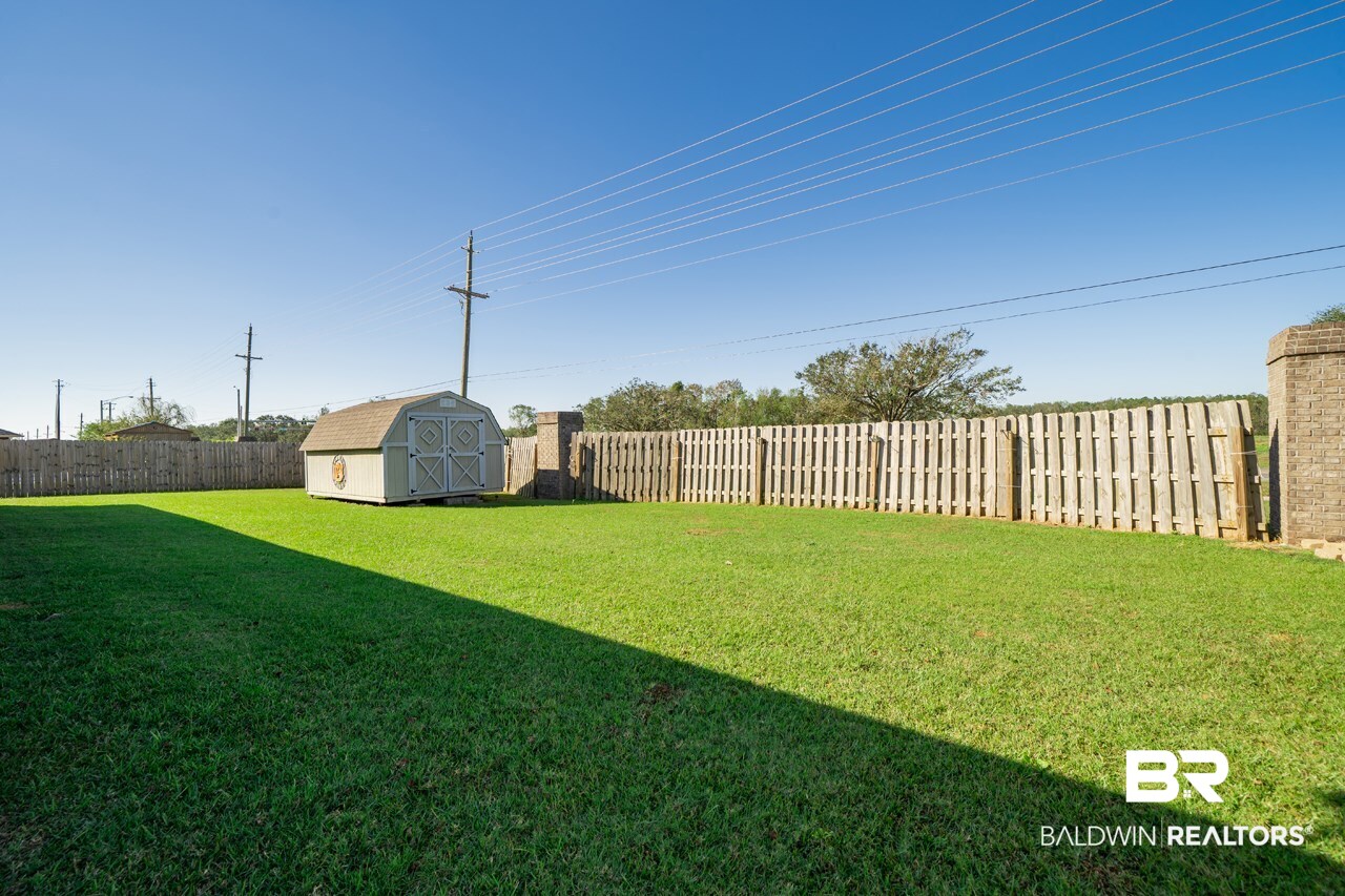 2029 Tammany Court Foley, AL 36535 - Photo 38 of 43 Fenced in Backyard