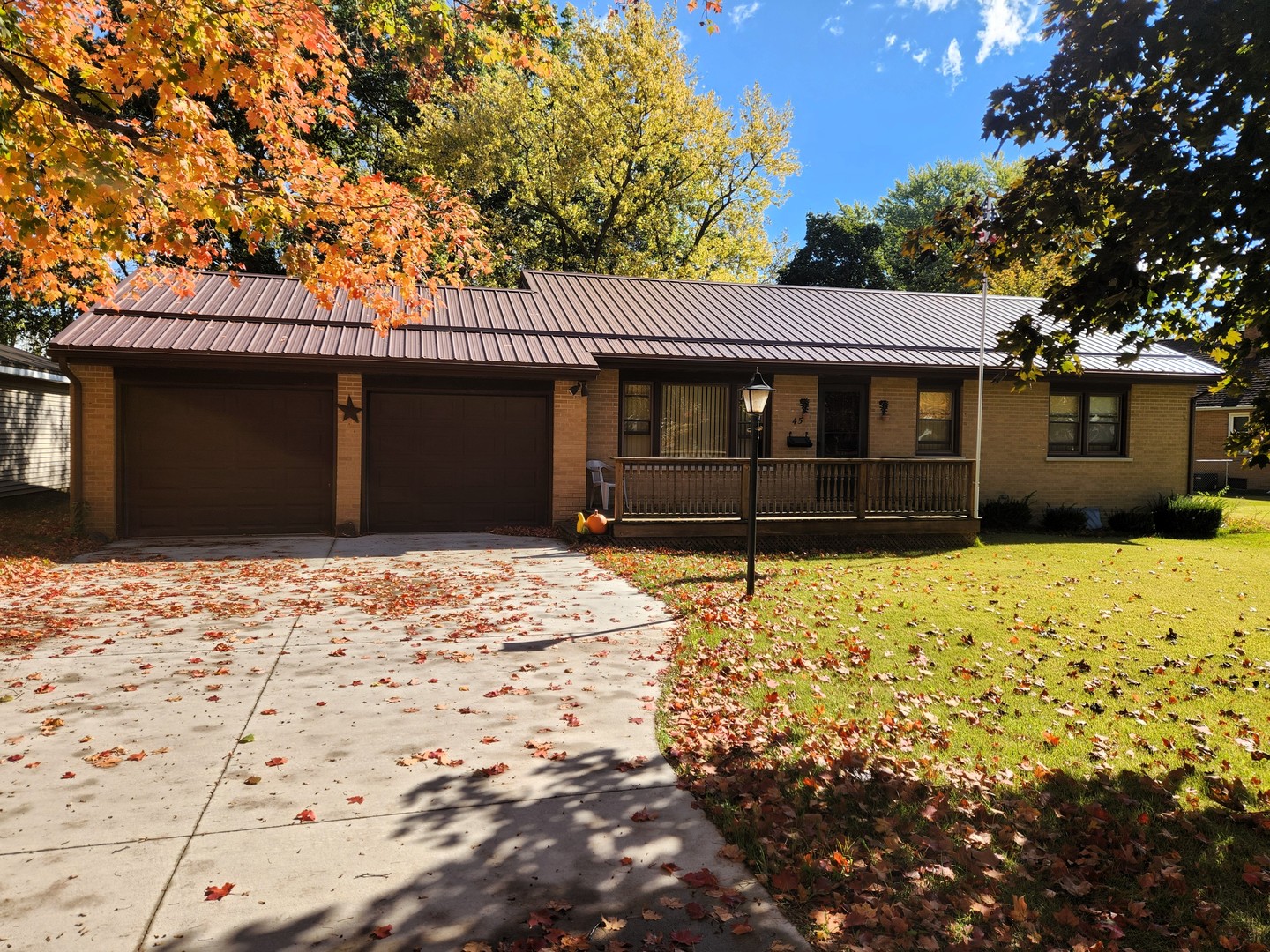 45 Locust Street Prophetstown, IL 61277 - Photo 1 of 14 a front view of a house
