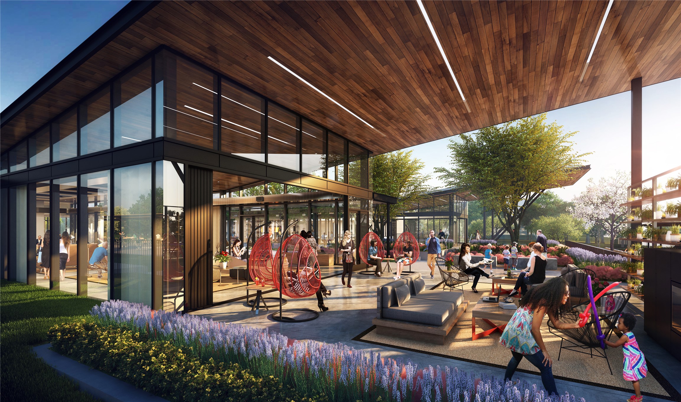 1010 A Brickell Loop Austin, TX 78744 - Photo 9 of 14 Easton Park Amenity - Outdoor Patio View