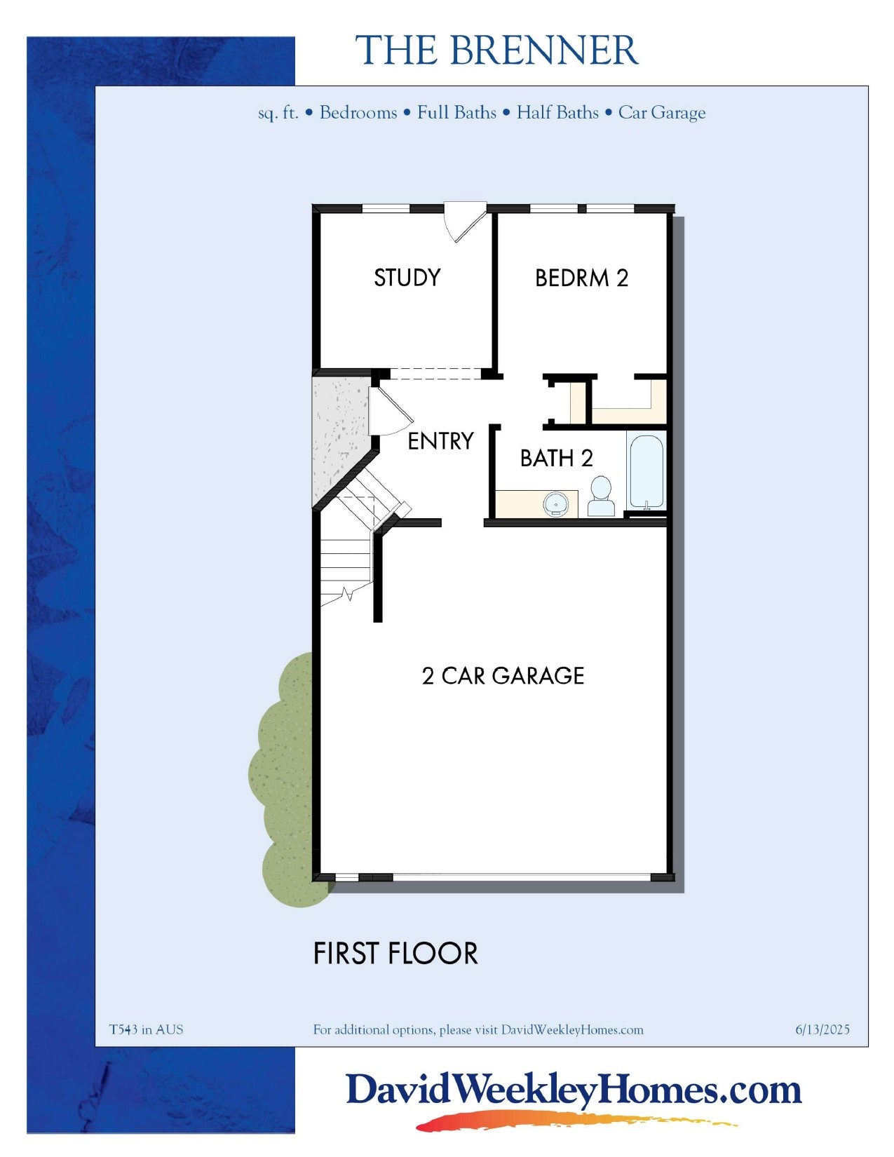 1010 A Brickell Loop Austin, TX 78744 - Photo 13 of 14 Floor Plan - 1st Floor