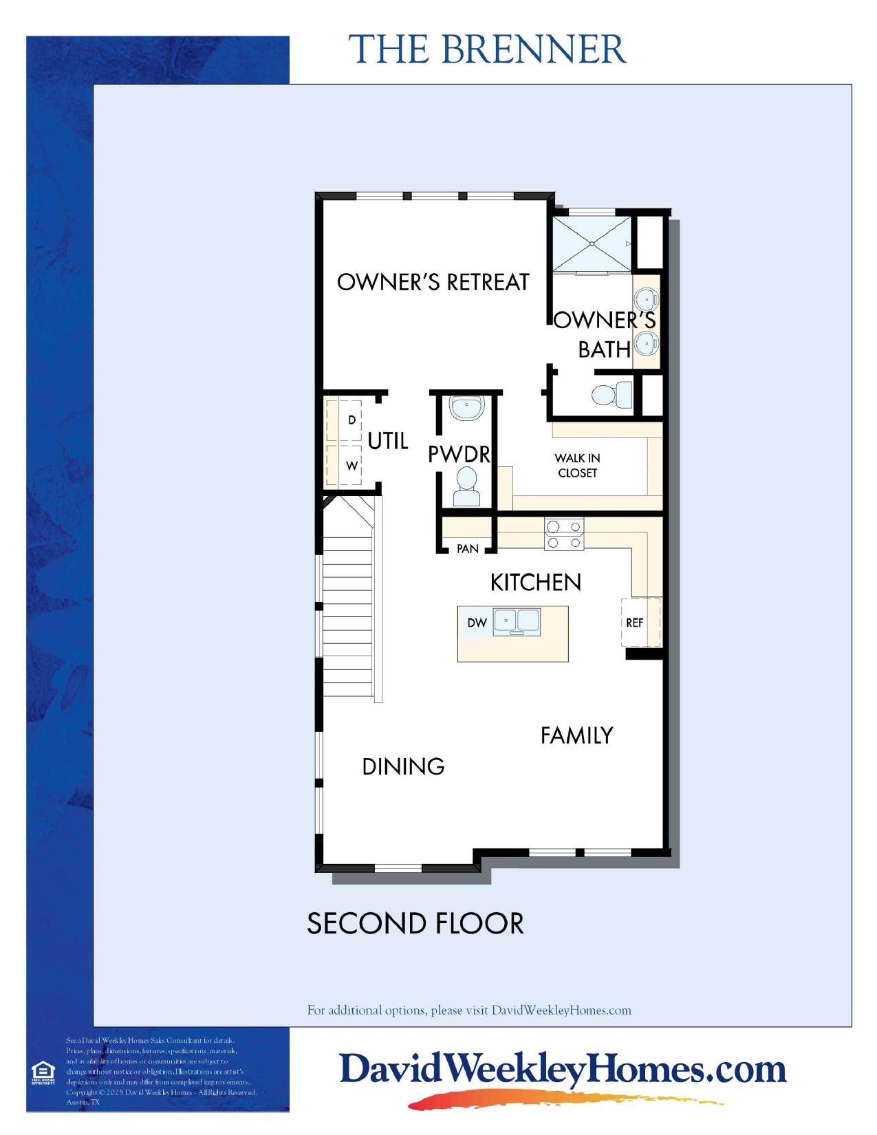 1010 A Brickell Loop Austin, TX 78744 - Photo 14 of 14 Floor Plan - 2nd Floor