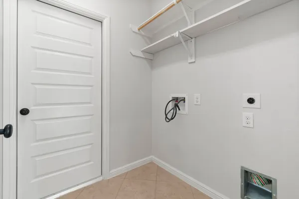 a view of a walk in closet