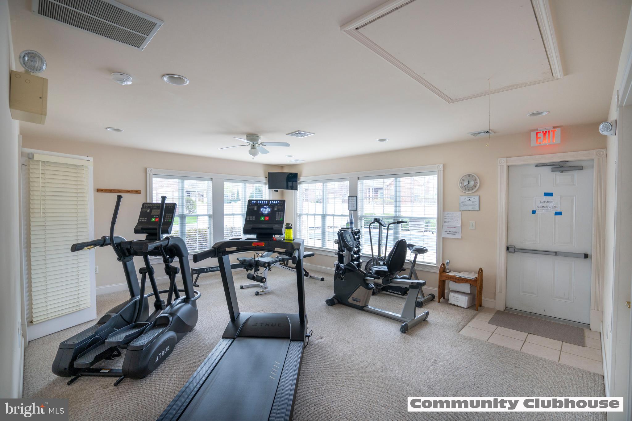 3291 Shellers Bend, Unit 715 State College, PA 16801 - Photo 45 of 45 a view of a room with gym equipment