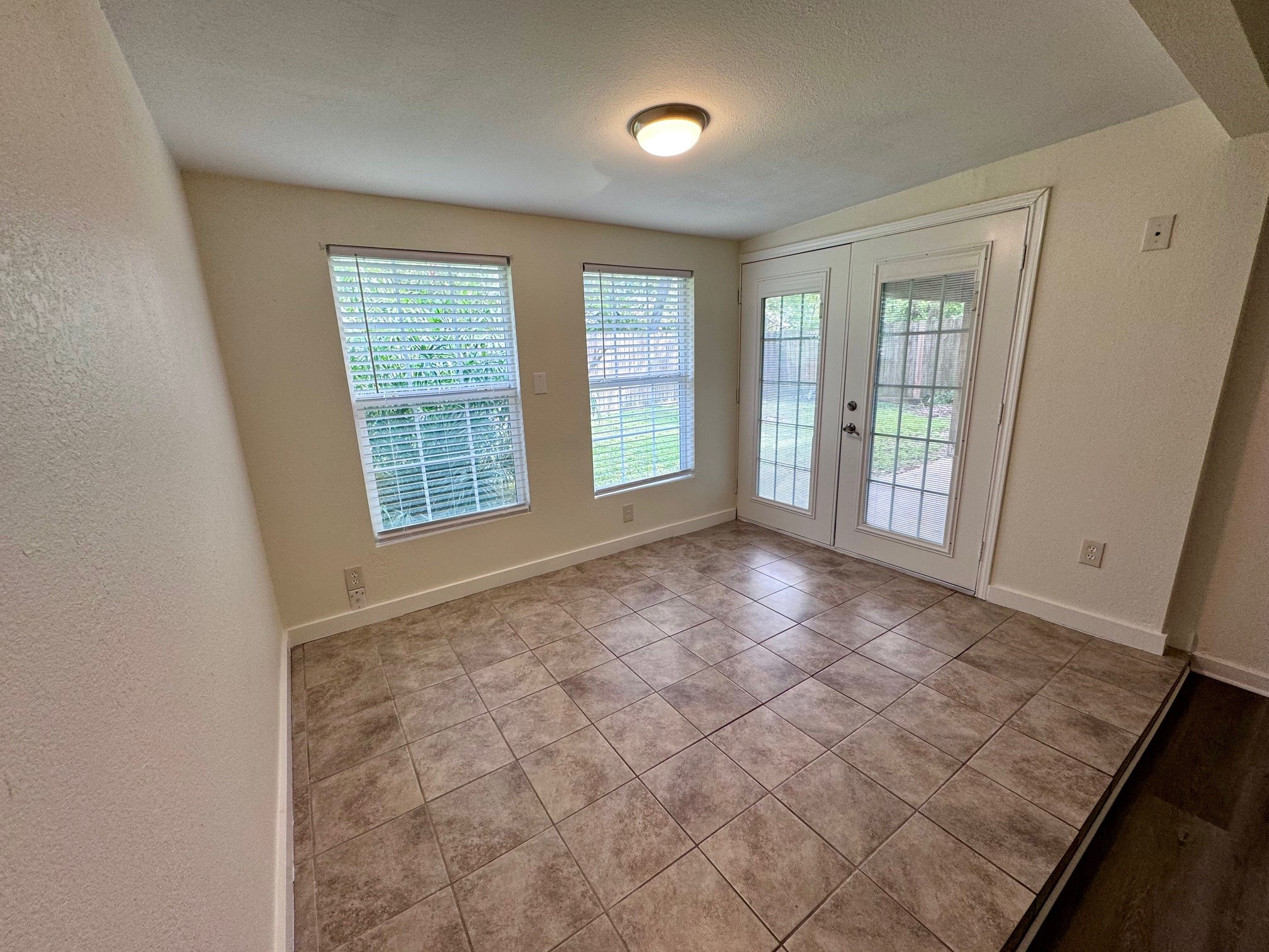 1937 Red Bluff Road Seabrook, TX 77586 - Photo 21 of 27 Another view of the optional bed number 3 with doors to the covered patio