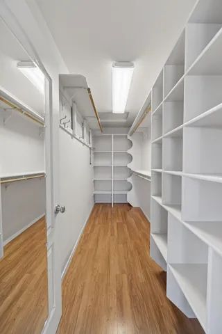 a living room with furniture a potted plant and a large window