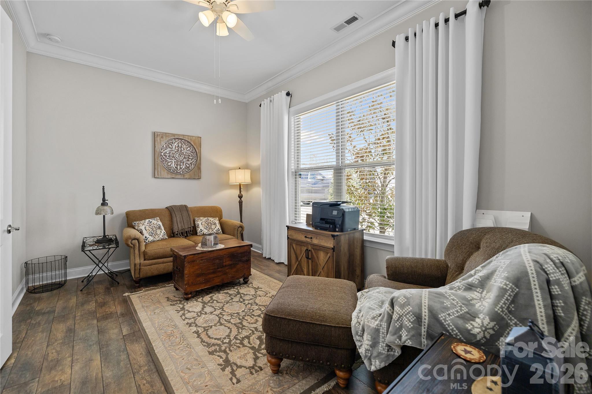 1106 Castle Road Fort Mill, SC 29707 - Photo 23 of 44 a living room with furniture and a large window