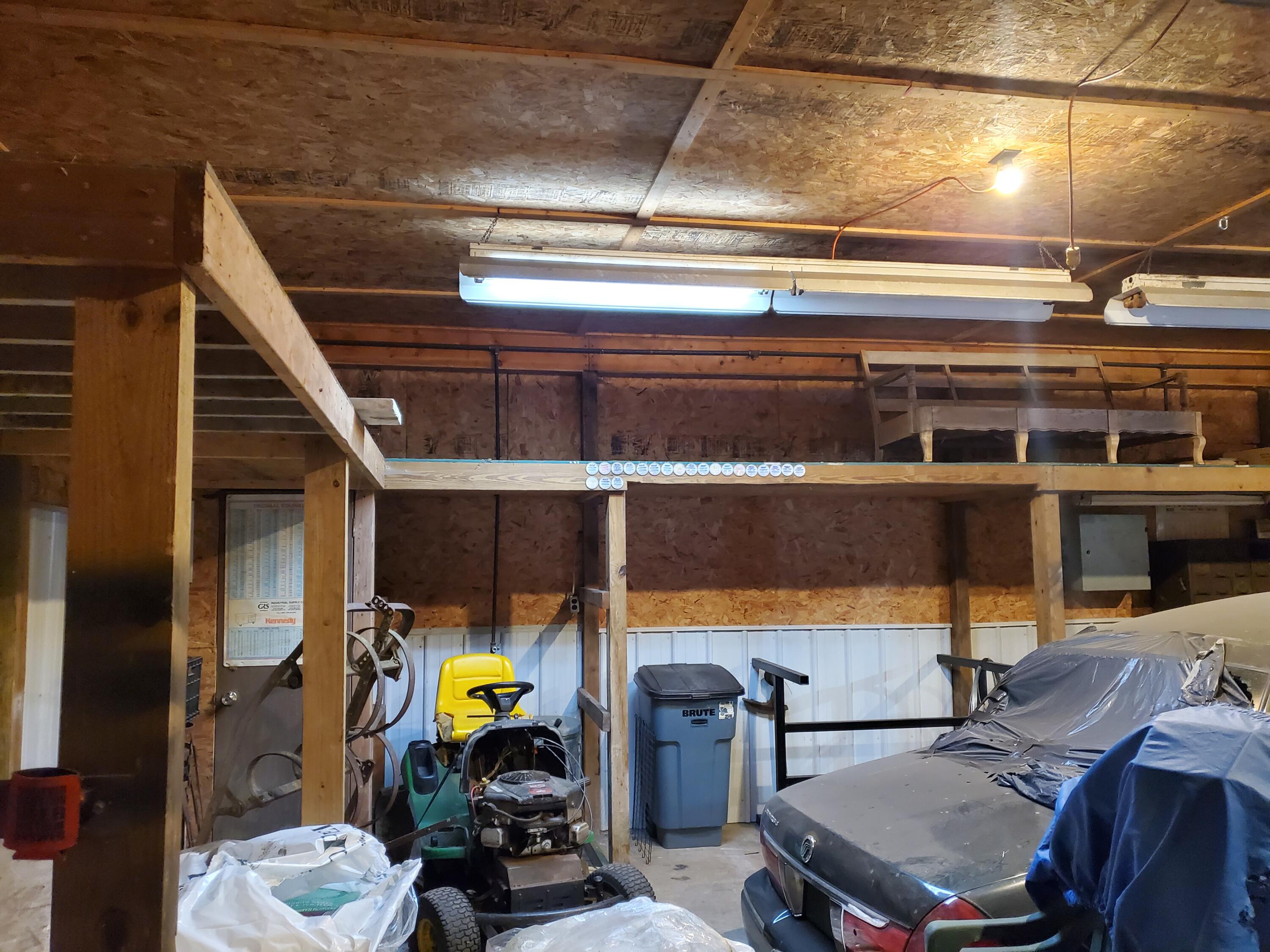 2939 South Grow Road Sidney, MI 48885 - Photo 19 of 22 storage in back of garage
