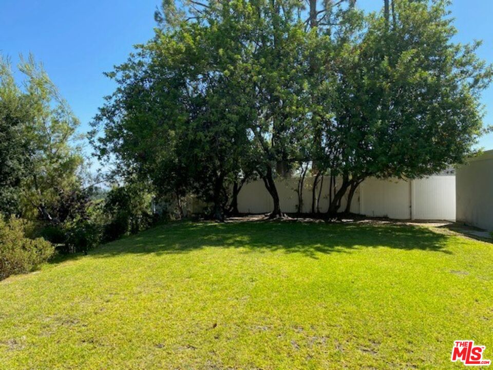 4014 Rogen Drive Encino, CA 91436 - Photo 12 of 22 a view of swimming pool and trees in the background