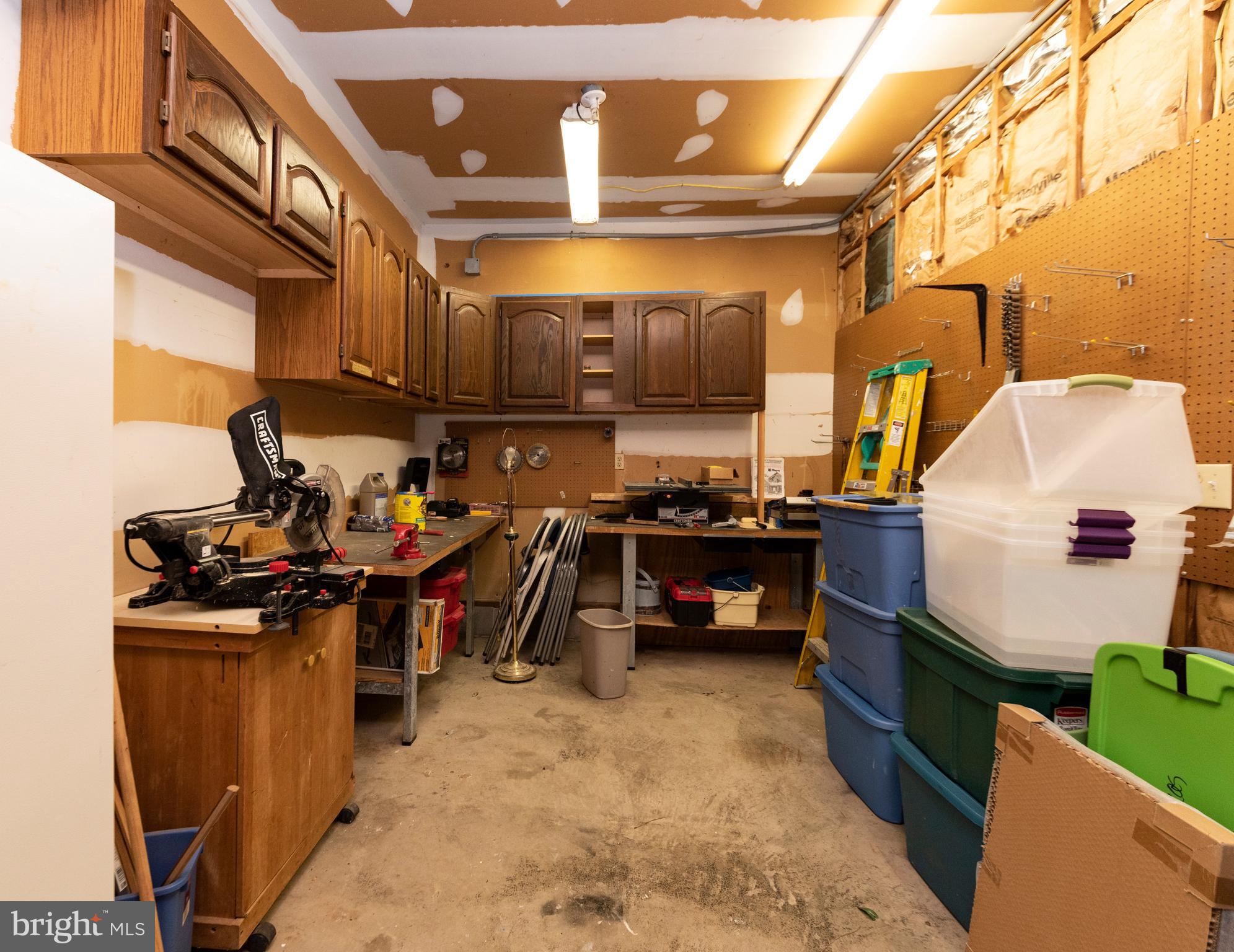 116 Hopkins Road Chester, MD 21619 - Photo 42 of 50 Workshop area of garage