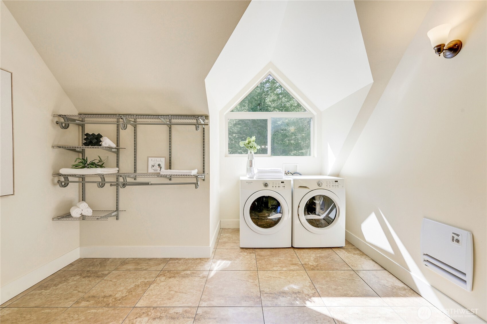 83 Octopus Court Quilcene, WA 98376 - Photo 24 of 40 a view of a storage & utility room with washer and dryer