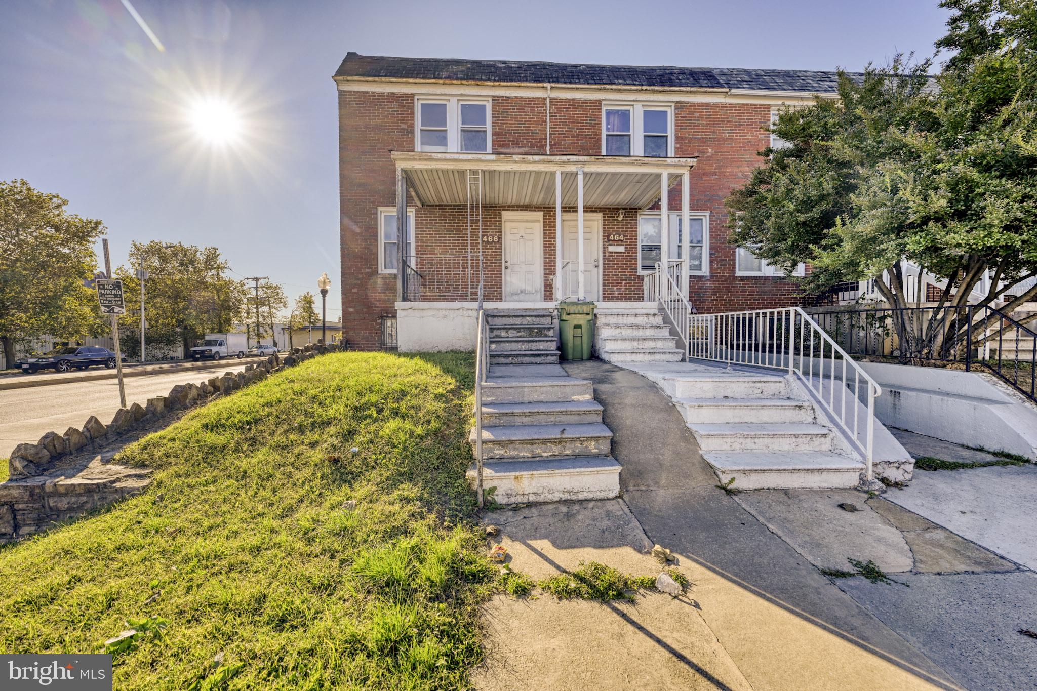 466 Hornel Street Baltimore, MD 21224 - Photo 2 of 19 a view of a house with backyard and sitting area