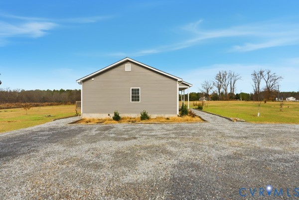 1251 Poorhouse Road Green Bay, VA 23942 - Photo 9 of 40 a view of a house with a yard and ocean view