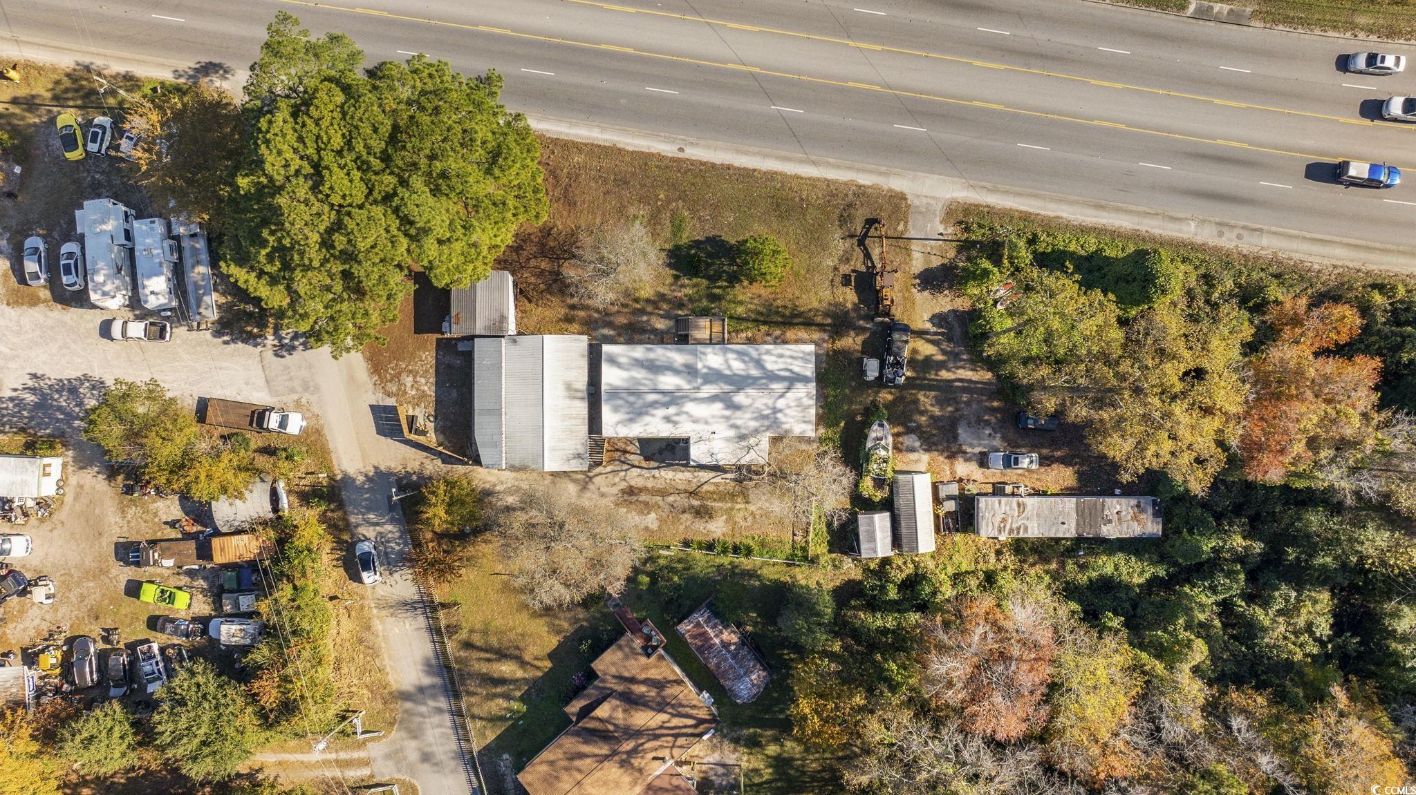 4221 Blake Road Myrtle Beach, SC 29588 - Photo 34 of 36 Aerial view of property's location