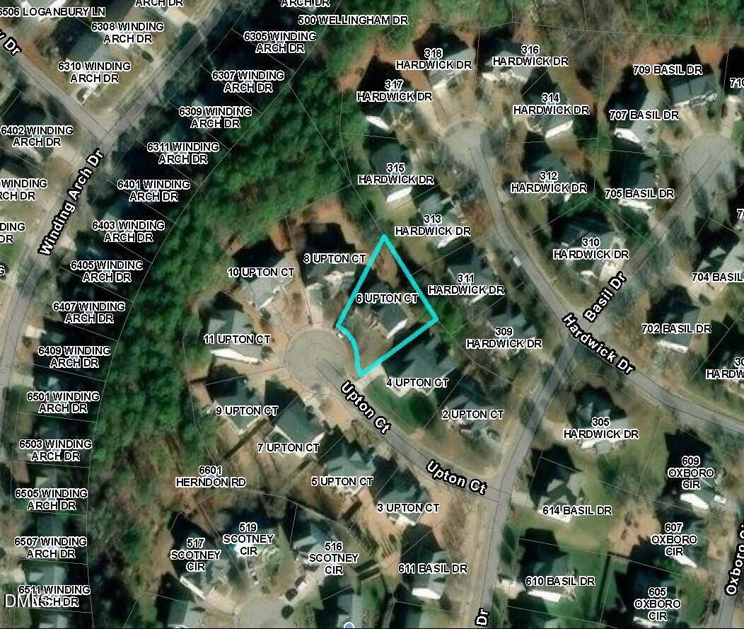 6 Upton Court Durham, NC 27713 - Photo 38 of 49 GIS