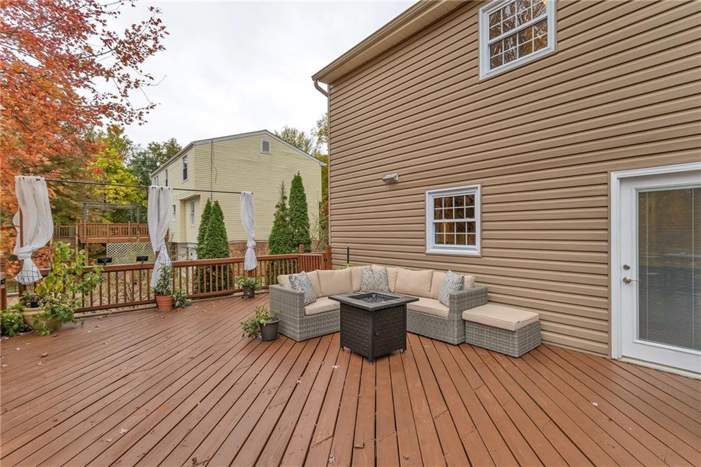 5866 Claridge Road Export, PA 15632 - Photo 16 of 35 Huge deck right off of the kitchen