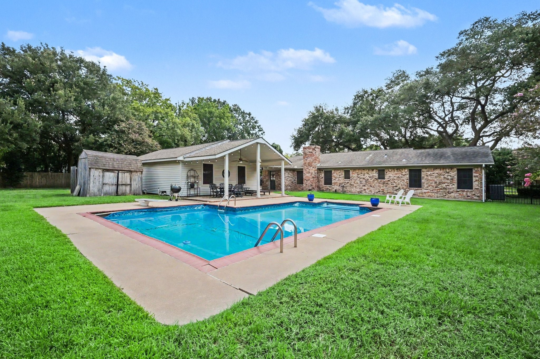 3203 Eula Morgan Road Katy, TX 77493 - Photo 24 of 32 No matter how you look at it, the pool invites you to cool off.