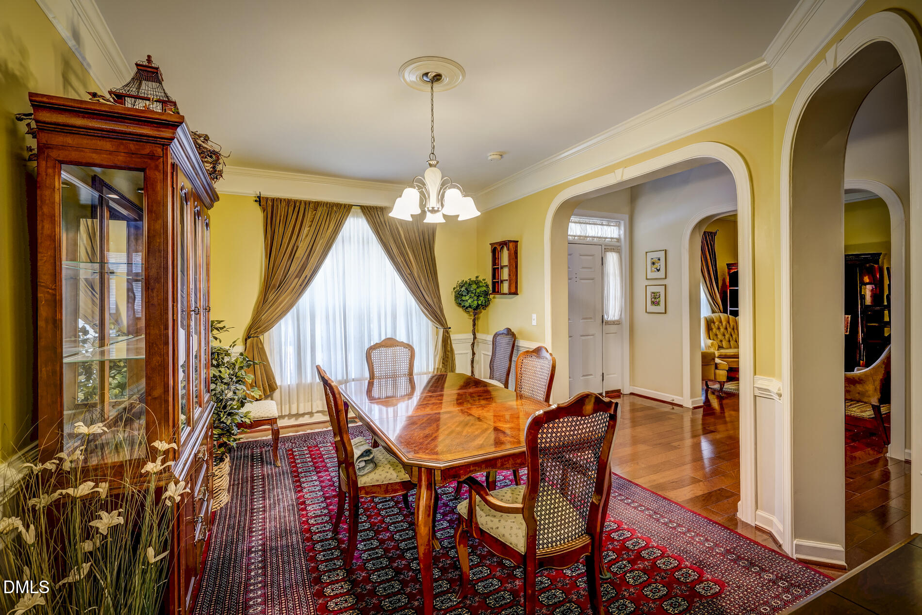 12212 Ashton Woods Lane Raleigh, NC 27614 - Photo 11 of 50 a dining room with furniture and window