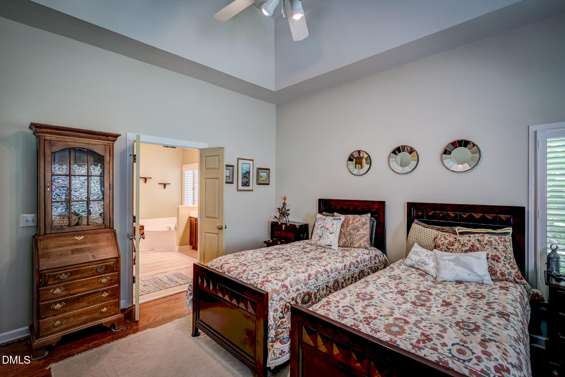 12212 Ashton Woods Lane Raleigh, NC 27614 - Photo 21 of 50 a bedroom with two beds and a dresser